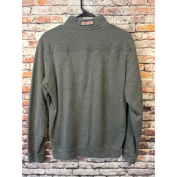 Vineyard Vines gray 1/4 zip pullover Martha's Vineyard sweater jacket mens XS - Picture 5 of 5